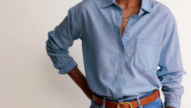 Shop Denim Chambray Shirts on Sale